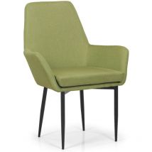 Fauteuil Ernest Tissu Vert