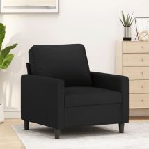 Maisonchic - Fauteuil, Fauteuil de Relaxation, Fauteuil de salon Noir 60 cm Velours WFE508638 Maison Chic