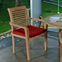 Teck'attitude - Fauteuil de jardin en teck massif Samoa