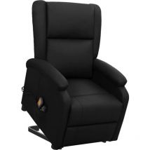 Supermarket - fimei Fauteuil inclinable de massage Noir Similicuir