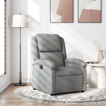 Maisonchic - Fauteuil inclinable, Fauteuil de relaxation, Chaise de Salon Gris clair Tissu FVBB17870 Maison Chic