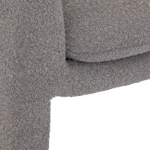 Atmosphera Créateur D'intérieur - Fauteuil 'Kunjo' Bouclette Gris Atmosphera