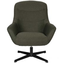 Boite A Design - Fauteuil design, Fauteuil lounge Yuki Blanc en Fabric
