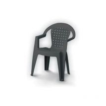 Autres Fauteuil Monobloc Norma Anthracite