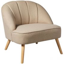 Atmosphera Créateur D'intérieur - Fauteuil Naova beige