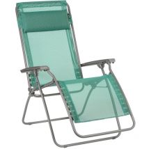 Lafuma Mobilier - Fauteuil Relax Jardin - Chaise Longue Zéro Gravité - Rclip - Batyline Iso - Vert Chlorophylle