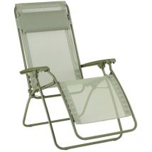 Lafuma Mobilier - Fauteuil Relax Jardin - Chaise Longue Zéro Gravité - Rclip - Batyline Iso - Vert Moss