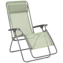 Lafuma Mobilier - Fauteuil Relax Jardin - Chaise Longue Zéro Gravité - Rt 2 - Batyline Iso - Vert Moss