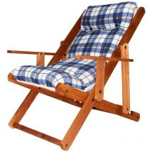 Salone Srl - Fauteuil relax en bois mod. à l'aise