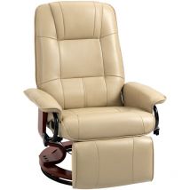 MH - Fauteuil relax inclinable mathilde crème