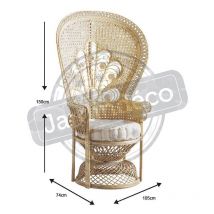 Fauteuil rotin Emmanuelle