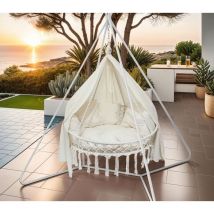 Ozalide - acapulco - Fauteuil suspendu - Ecru