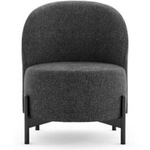 Fauteuil tissu Fauteuil EBE Anthracite