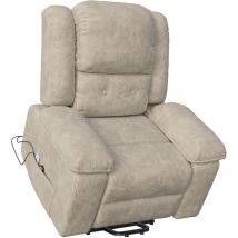 Eifson - Fauteuil de massage électrique,fauteuil relax, fonction chauffage et massage par vibrations, réglable en hauteur, avec fonction d'aide à la