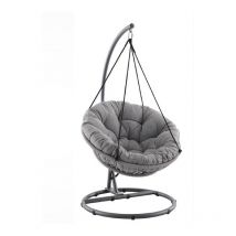 MWH - Fauteuil Œuf suspendu Ovo creador - Gris