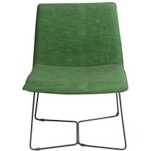 Fauteuil vert Isaure