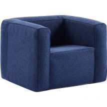 Terracotta - Fauteuil gonflable Intérieur et extérieur Résistant à l'eau et aux intempéries Confortable et léger Facile à gonfler et à dégonfler Bleu