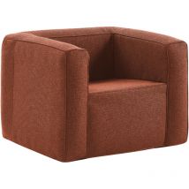 Terracotta - Fauteuil gonflable - Intérieur et extérieur Résistant à l'eau et aux intempéries Confortable et durable Facile à gonfler et dégonfler