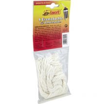Favorit - Ersatzdochte für Bambusfackeln 4er Pack rund Docht Fackel Gartenfackel