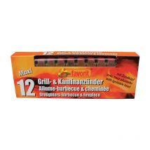 Favorit Holzanzünder, 12 Stück, Anzünder, Ofenanzünder, Kohleanzünder, Anzünder