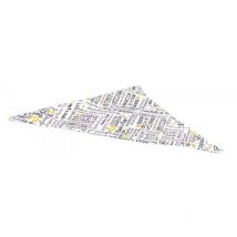 Fazzoletto cuoco triangolo Giblor's Menù bianco art. 14P05I482