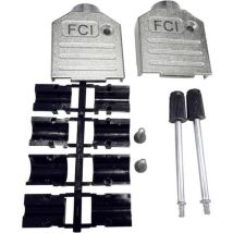Fci D-sub 8655mh0901bklf Guscio Sub-d Numero Poli (num): 9 Colata Di Zinco 180 ° Argento 1 Pz.