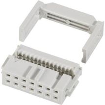 Fci 71600-006lf Connecteur Fil À Carte Avec Décharge De Traction Pas: 2.54 Mm Nbr Total De Pôles: 6 Nbr De Rangées: 2 1 Pc(s) W796521
