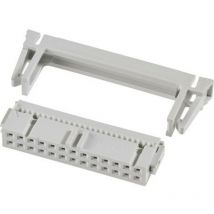 71600-626LF Connecteur fil à carte avec décharge de traction Pas: 2.54 mm Nbr total de pôles: 26 Nbr de rangées: 2 1 pc(s) W796531 - FCI