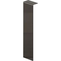 Fci Verbindung Für Sockelleisten Fc Stahl 6cm X 2cm X 1cm - Schwarz Poliert