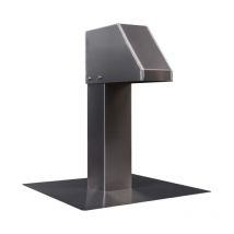 Fdd Passage pour toits plans de câbles, tuyaux, lignes pour climatisation, pompes de chaleur/ventilation/photovoltaïque/solaire en aluminium