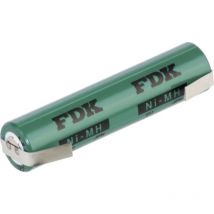 FDK - hraaau-lfu Batteria ricaricabile speciale Ministilo (aaa) linguette a saldare a u NiMH 1.2 v 730 mAh