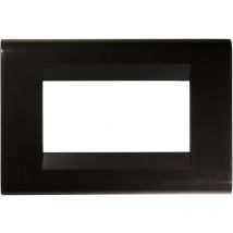 2583/TL/N Placca tl 3 Posti, Nero - FEB