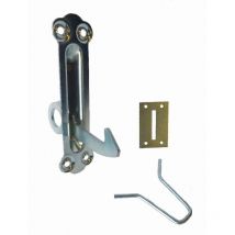 Federstopper mit Glitter bourg Mermier 45 mm weiß verzinkt - M-256453