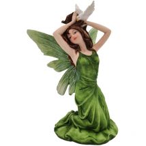Figurines de Fées Ethniques en Résine, Décoration Fantaisie pour Collectionneurs, Cadeau Original, 17,5 cm, Art Magique