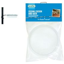 Gardman Replacement Bird Bath for a Bird Garden Feeding Station Water Dish 17cm