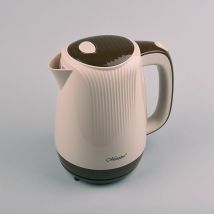 Maestro - Feel mr042 beige bouilloire électrique 1,7 l beige, marron 2200 w