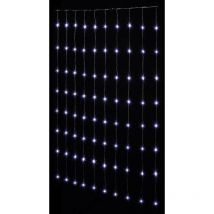 Rideau de façade extérieur 190x200cm blanc froid 400 led + transfo - Feeric lights & christmas