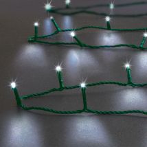 Ac-deco - Guirlande lumineuse extérieur 200 led blanc froid 20m - Feeric lights & christmas