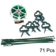 Kit d accroches pour guirlance 71 pièces - Feeric lights & christmas