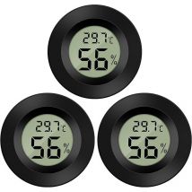 Mini Digital LCD Thermomètre Hygromètre Température Humidité -5070°C 10%99% RH Thermomètre Portable Thermo Hygromètre Indicateur pour Bureau Cuisine