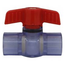 Vanne boisseau pvc 20 25 32 40 50 63mm vanne a coller robinet boisseau sphérique vanne a bille piscine a sphere (Diamètre Intérieur 32mm)
