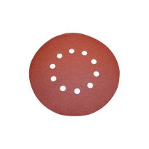 Abrasif Ponceuse Murale 225 mm - Grain 240 - Lot de 10 Disques Velcro Feider ABFPG710T-240
