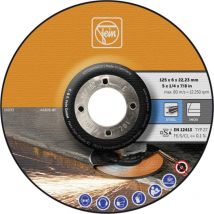 63703005010 Disque à ébarber à moyeu déporté Diamètre 125 mm ø de perçage 22.23 mm 10 pc(s) - Fein