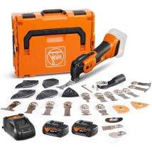 Fein - AMM700 Max Top Select 18V Brushless Multi Tool With 2x 4Ah AMPShare Batteries