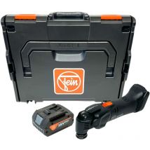Multimaster amm 500 Plus as Outil multifonctions sans fil 18 v Starlock Plus Black Edition + 1x batterie 4,0 Ah + L-Boxx - Fein