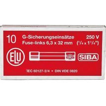 Feinsicherung Flink Keramikrohr Mit Löschmittel 2 A (6,3x32 Mm) - 10 Stück