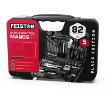 Manos 82 Werkzeugkoffer bestückt 82 Teile - Feistos