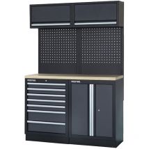 FEISTOS Werkstatteinrichtung Apollo 5 Werkzeugschrank mit Schubladen & Lochwand