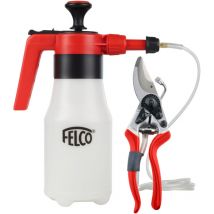 FELCO Application Spéciale n° 19 - FELCO 8 avec système de pulvérisation (longueur : 21 cm, réservoir de 1 litre, pulvérisateur) FELCO 19