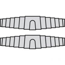 Ressorts de rechange (5/91) nickelés (pack de 2) pour sécateurs, cisailles et cisailles à bypass - Felco